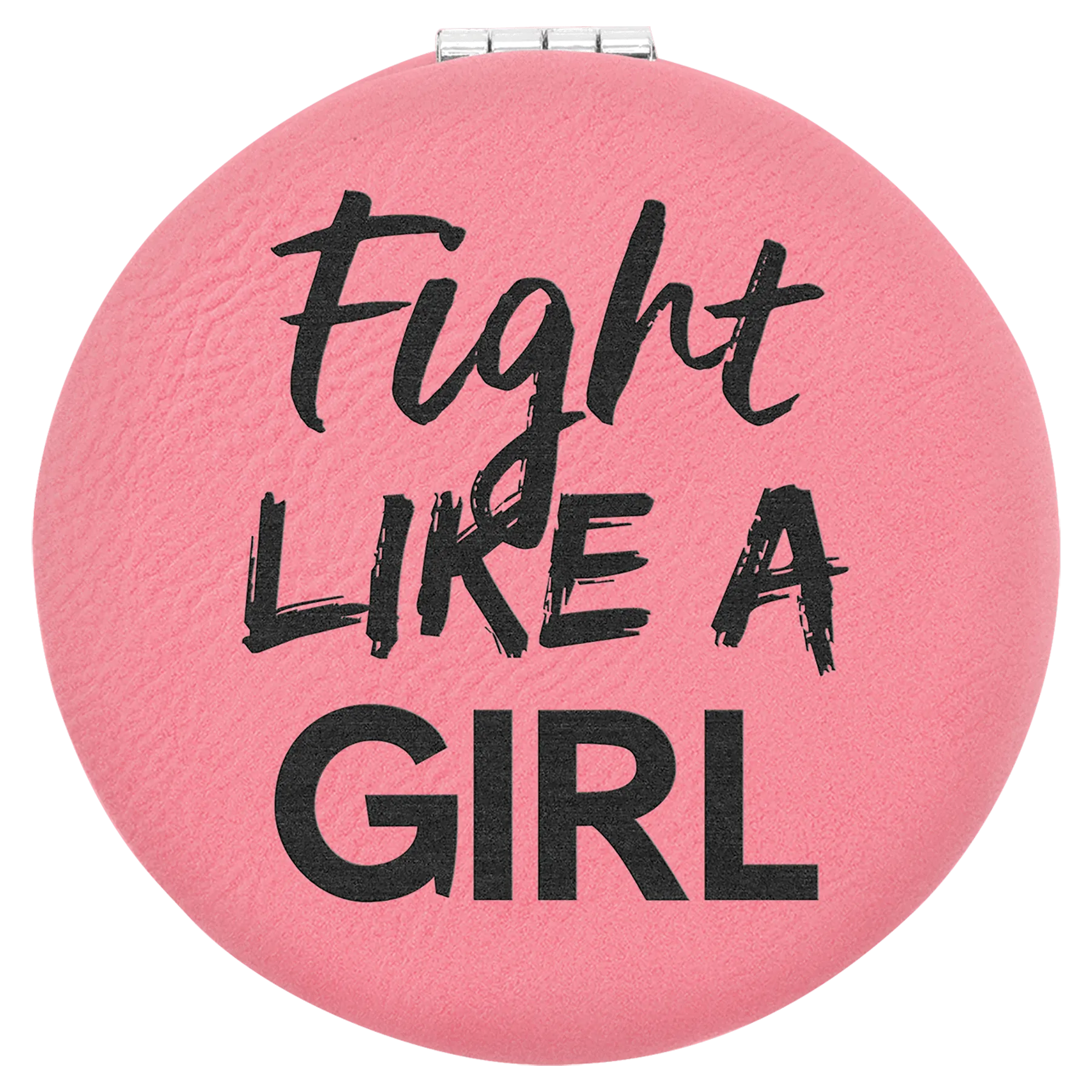 2.5" PINK COMPACT MIRROR