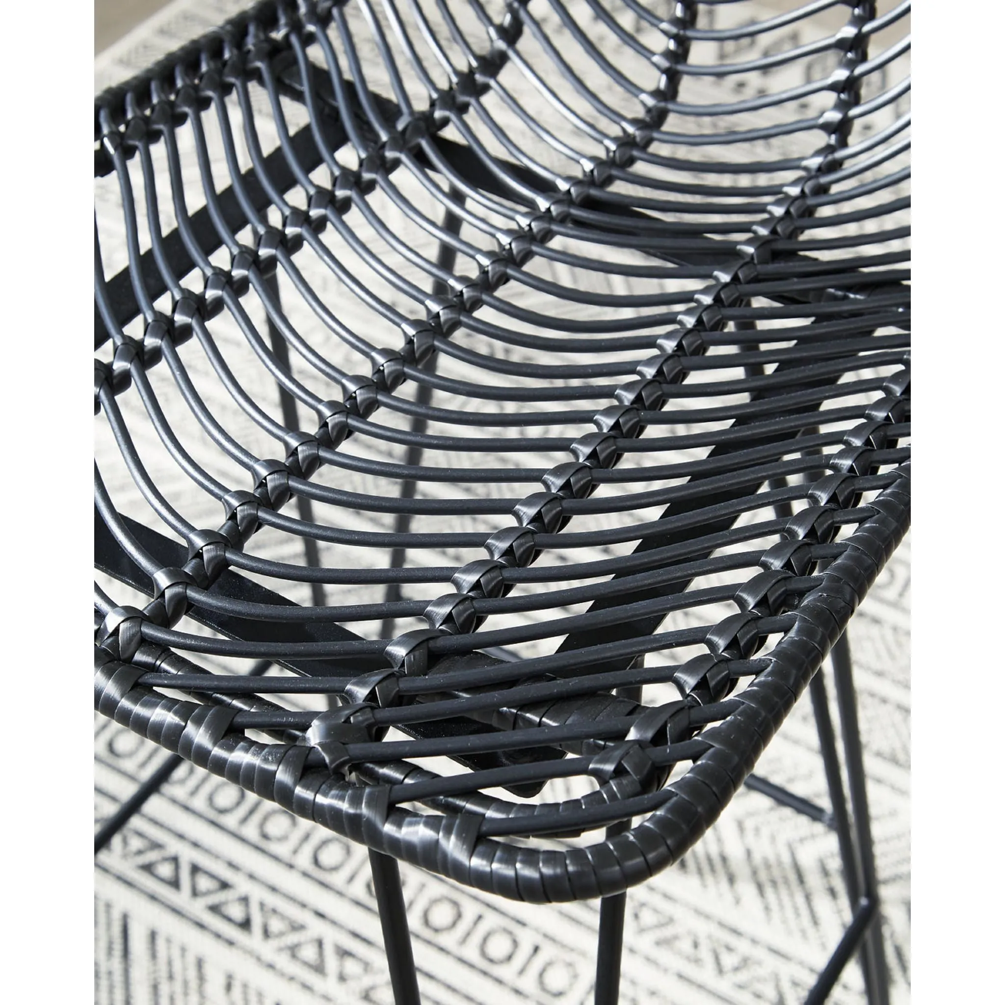 Angentree Bar Height Stool - Black - (D434-130)