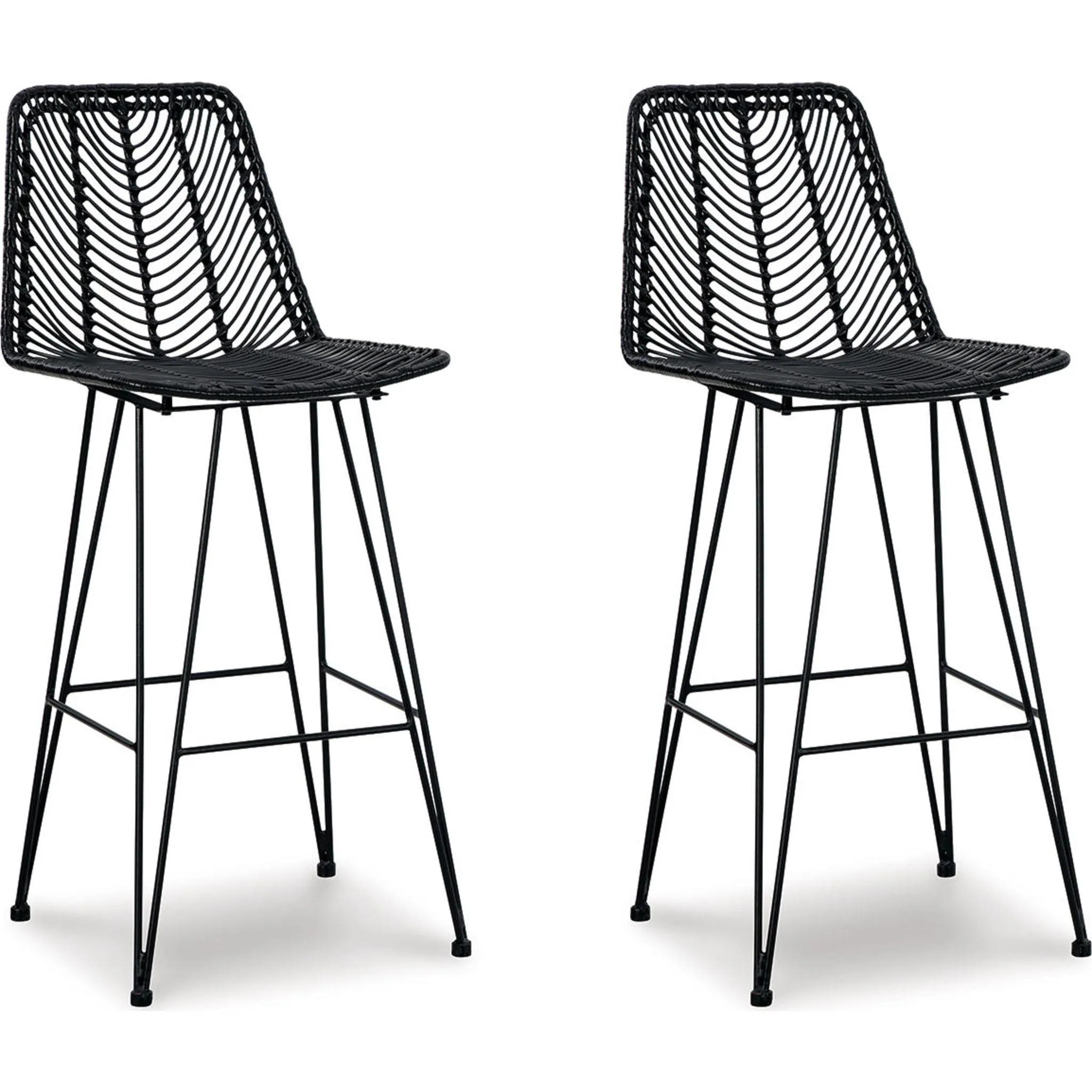 Angentree Bar Height Stool - Black - (D434-130)