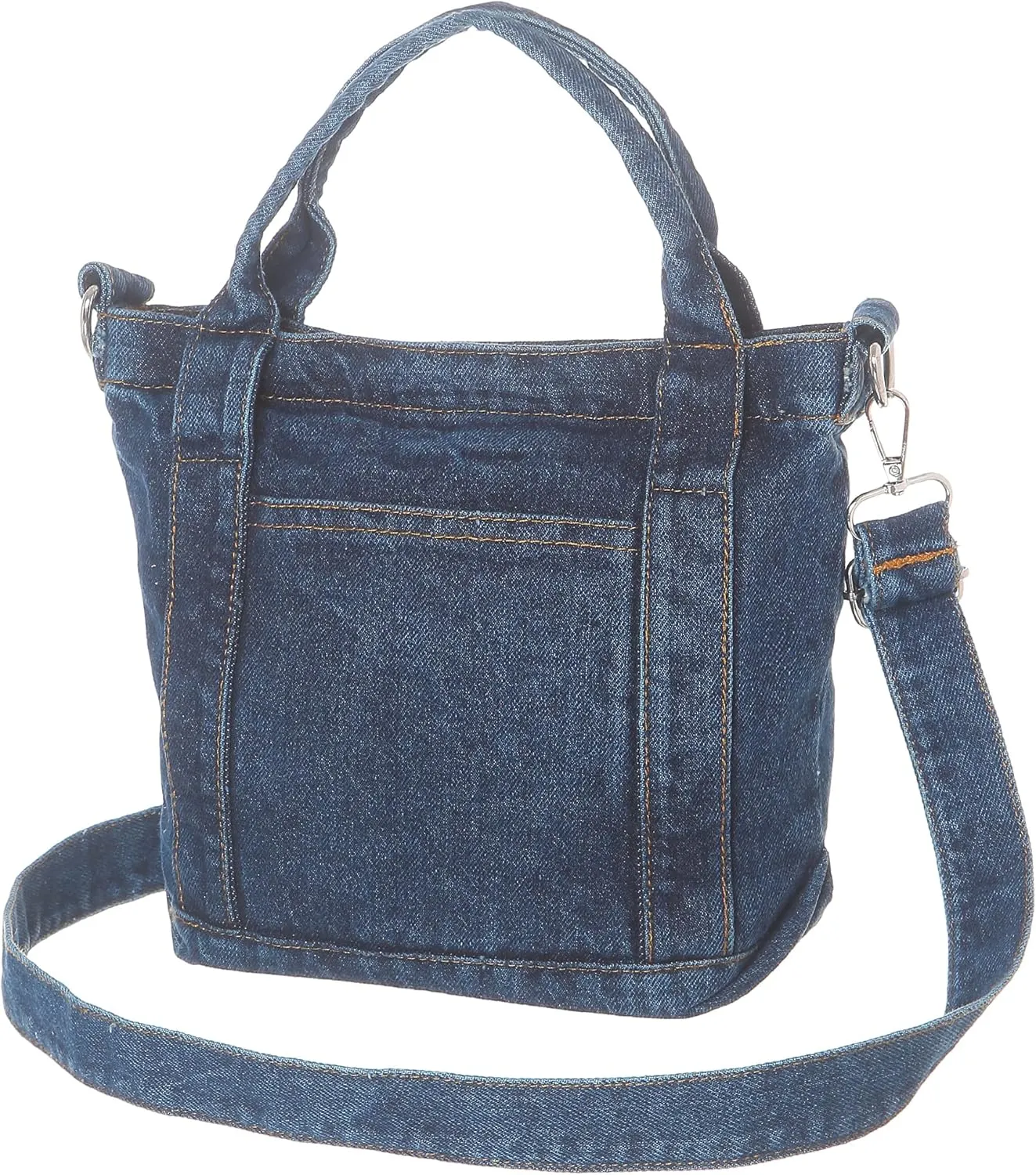 AOCINA Denim Purse Jean Tote Bag for Women Crossbody Shoulder Weekend Bags Denim Purses and Handbags for Women