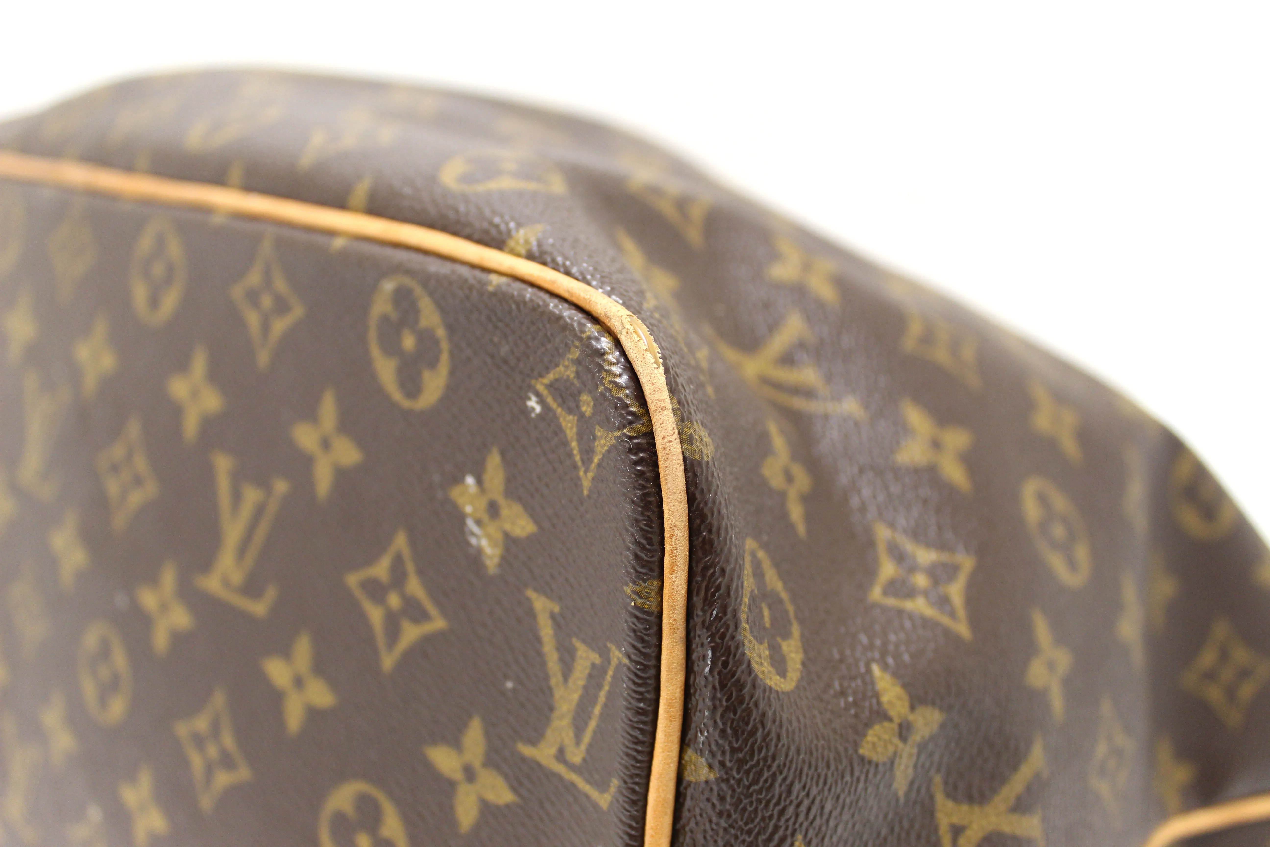 Authentic Louis Vuitton Monogram Canvas Palermo GM Shoulder Handbag