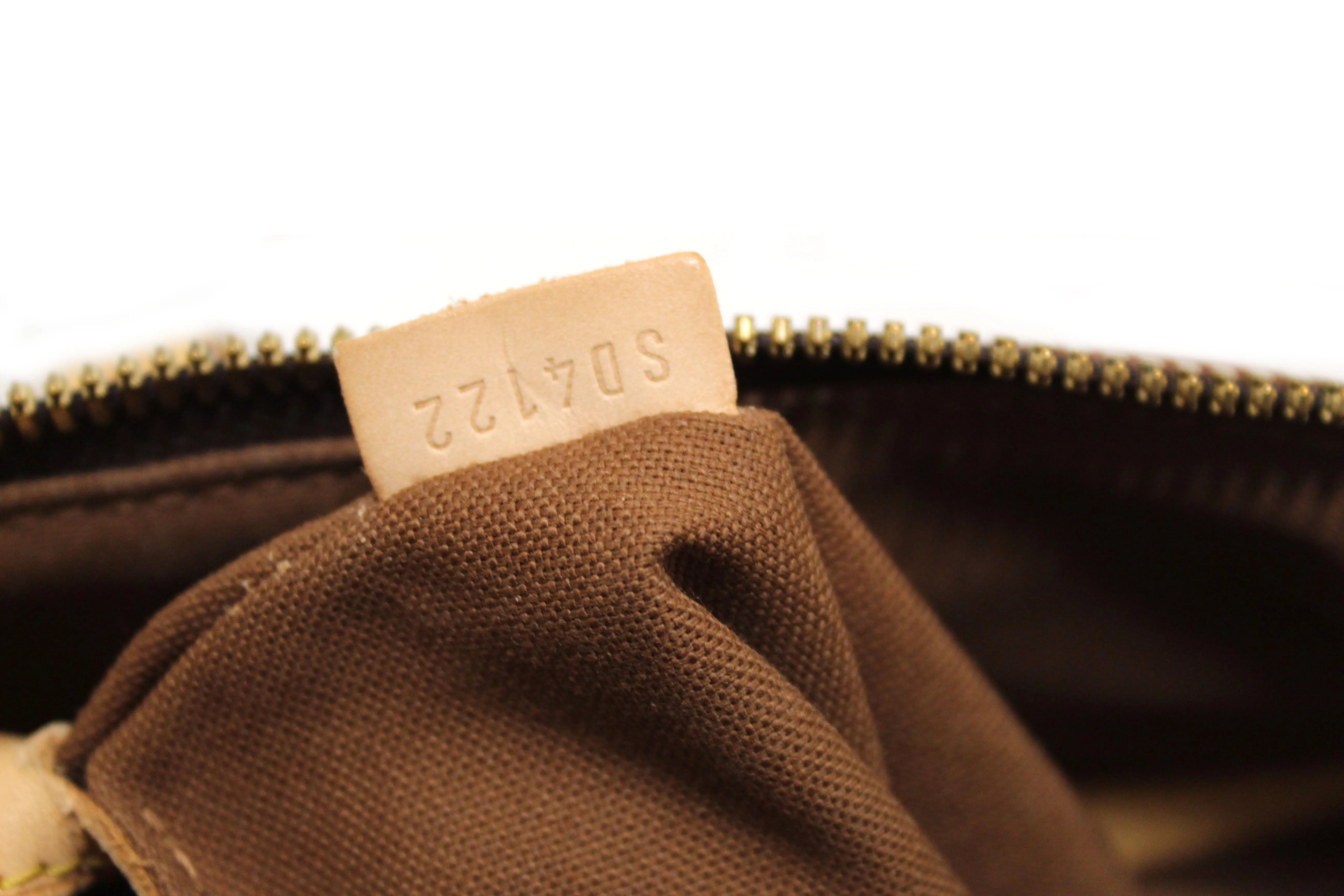 Authentic Louis Vuitton Monogram Canvas Palermo GM Shoulder Handbag