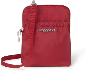 Baggallini Bryant Pouch Small Crossbody Bag for Women - Phone Purse with Crossbody Strap - Lightweight Crossbody Pouch