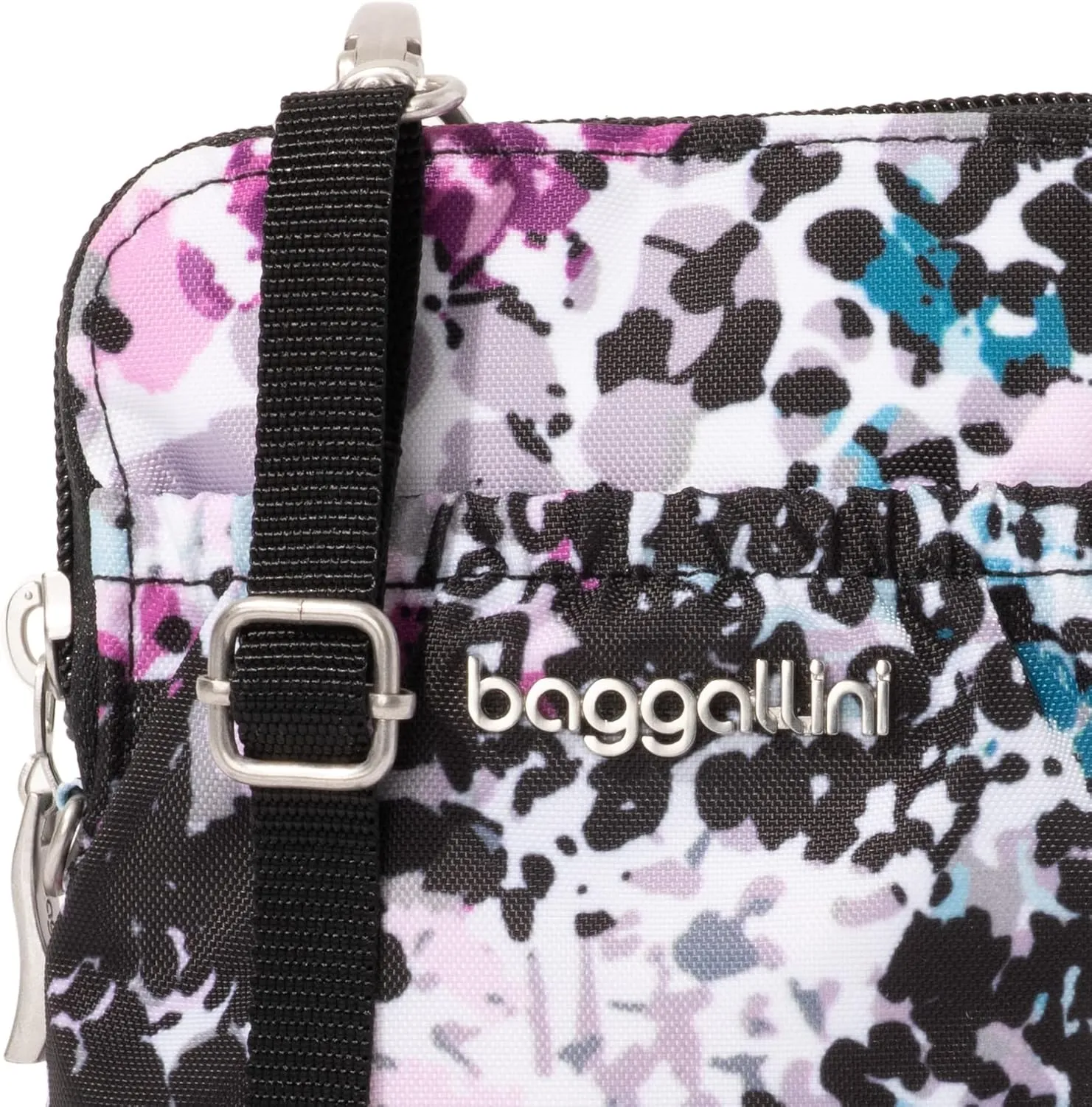Baggallini Bryant Pouch Small Crossbody Bag for Women - Phone Purse with Crossbody Strap - Lightweight Crossbody Pouch