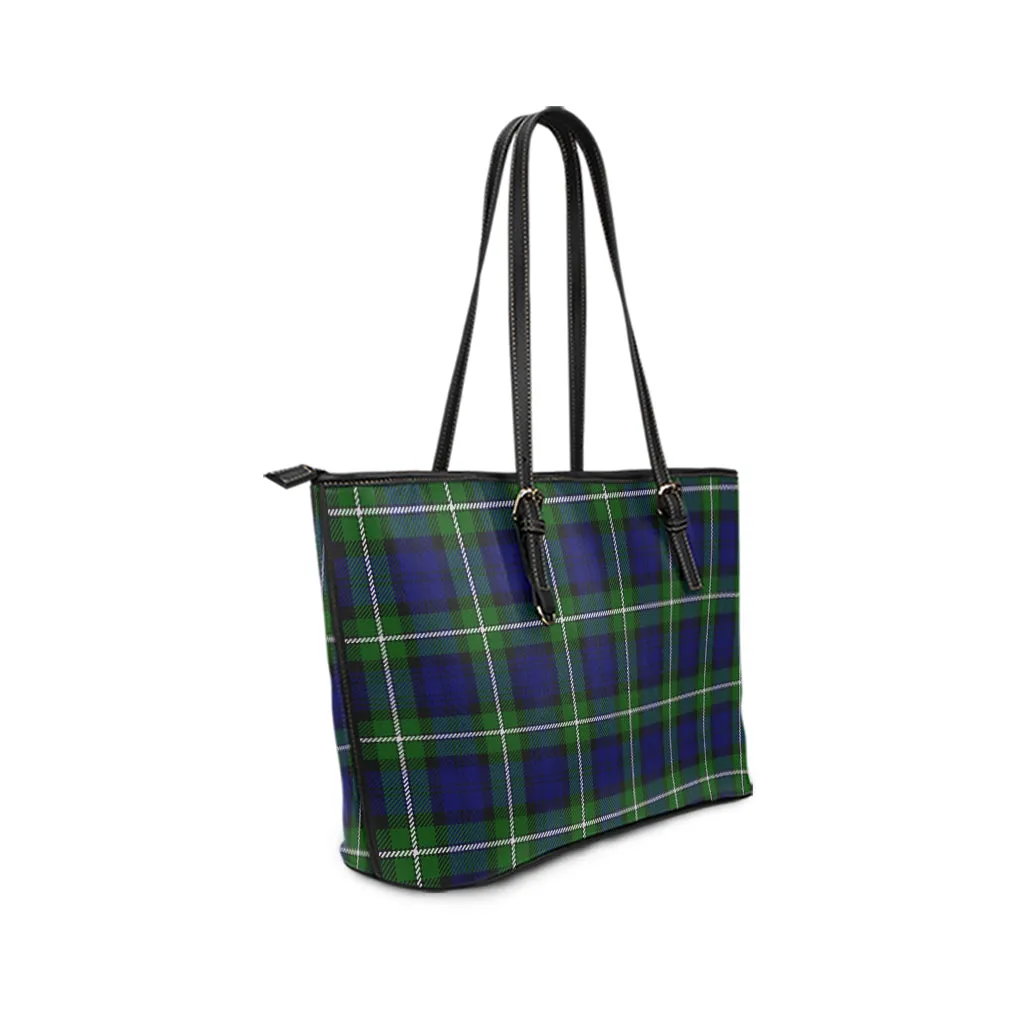 Bannerman Tartan Leather Tote Bag