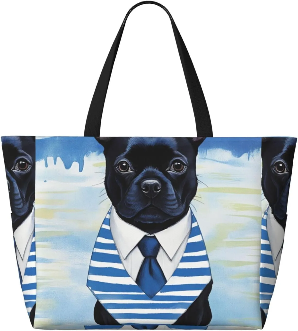 Beach Bag, Extra Large Waterproof Sandproof Tote with Multi Pockets, Lightweight for Travel, Pool, Outdoor