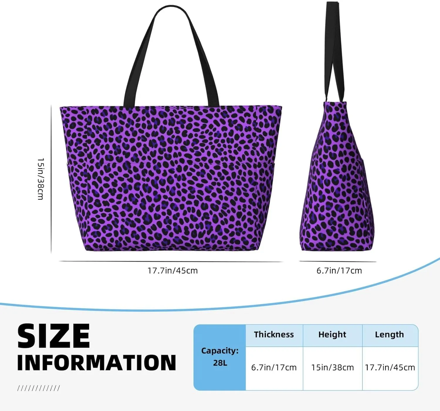 Beach Bag, Extra Large Waterproof Sandproof Tote with Multi Pockets, Lightweight for Travel, Pool, Outdoor
