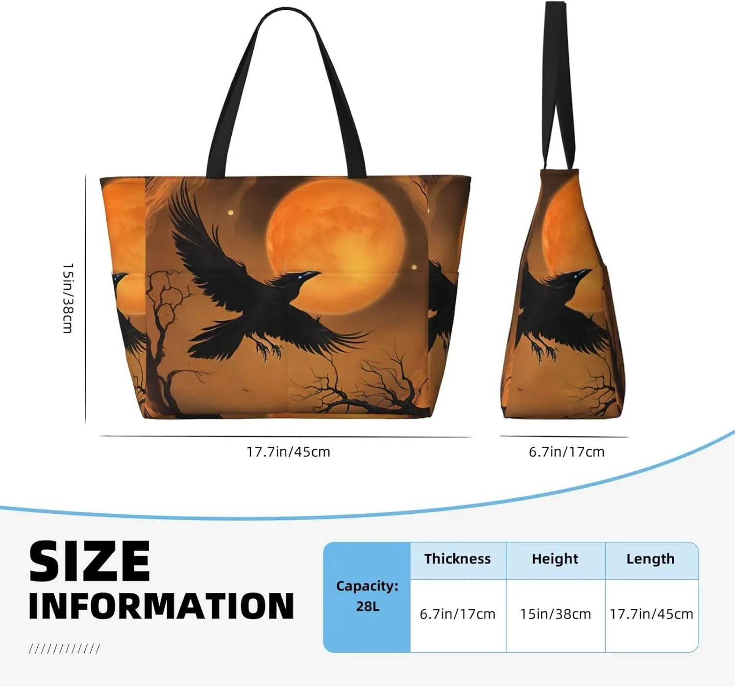 Beach Bag for Women, Tote Bags with Zipper, Sandproof Vacation Tote for Swim Cruise Pool