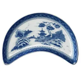 Blue Canton Blue Canton Crescent Salad Plate