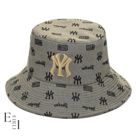 Bucket Hat, Made Of 100% Cotton, Dark Grey Color