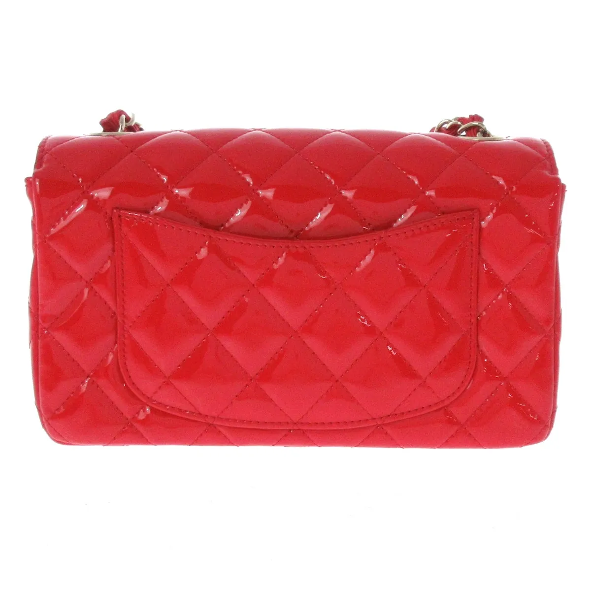 Chanel Mini Patent Red bag