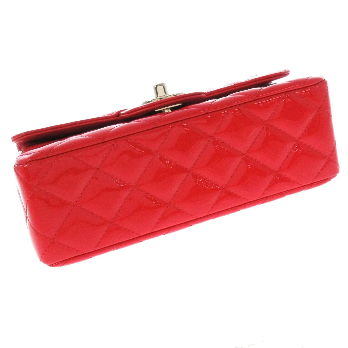 Chanel Mini Patent Red bag