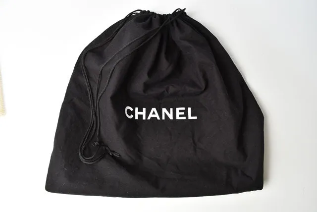 Chanel Patent Leather Tote Bag Vintage Quilted Black