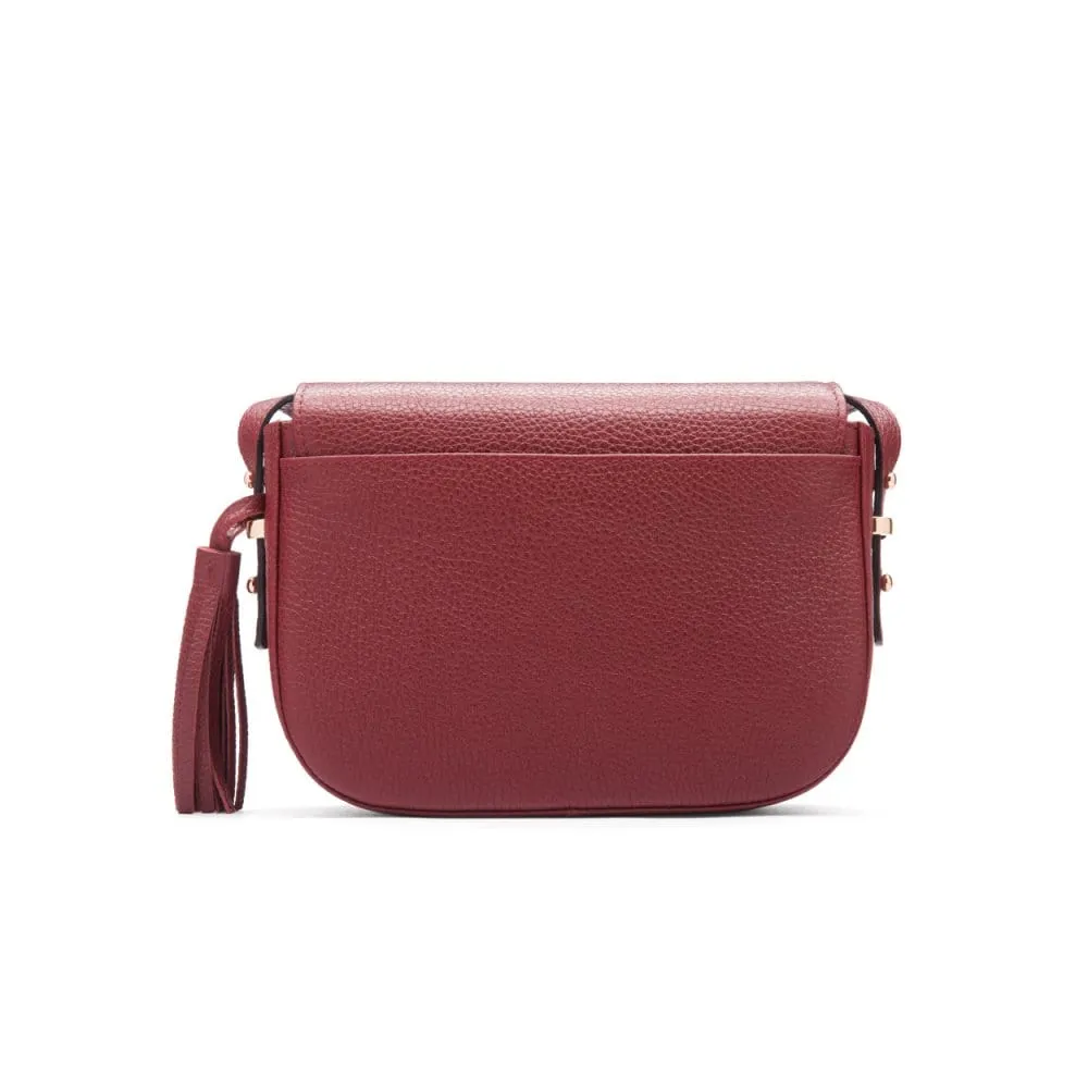Clarice Tassel Bag - Burgundy