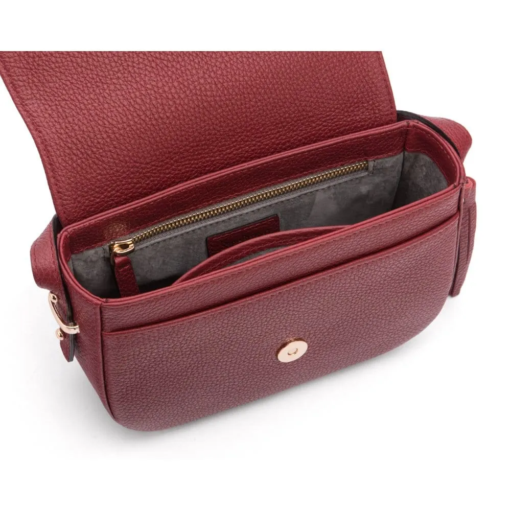 Clarice Tassel Bag - Burgundy