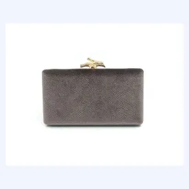 Clutch with Gold Branch Clasp