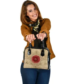 Custom Shoulder Bag - Vintage Look Handbag | Custom Bag, Vegan Leather Shoulder Bag, Shoulder Bags for Women, Over the Shoulder Bag