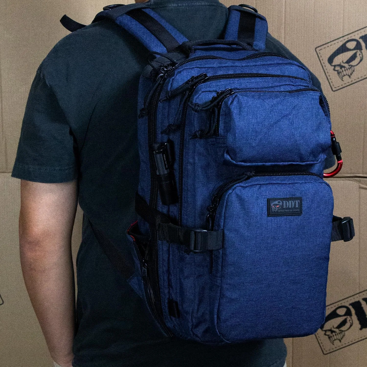 DDT Death Dealer Tactical Drifter Urban EDC Day Backpack, Color Lagoon