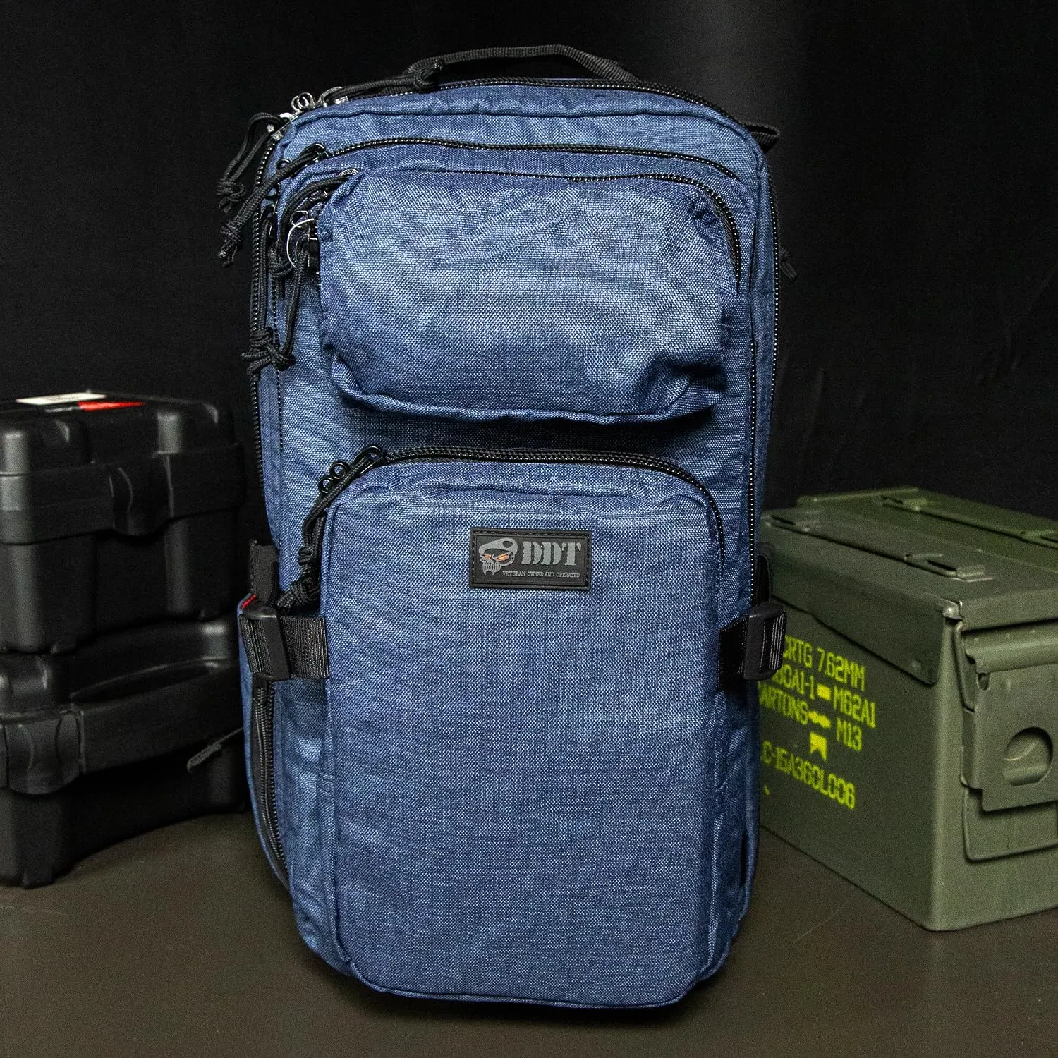 DDT Death Dealer Tactical Drifter Urban EDC Day Backpack, Color Lagoon