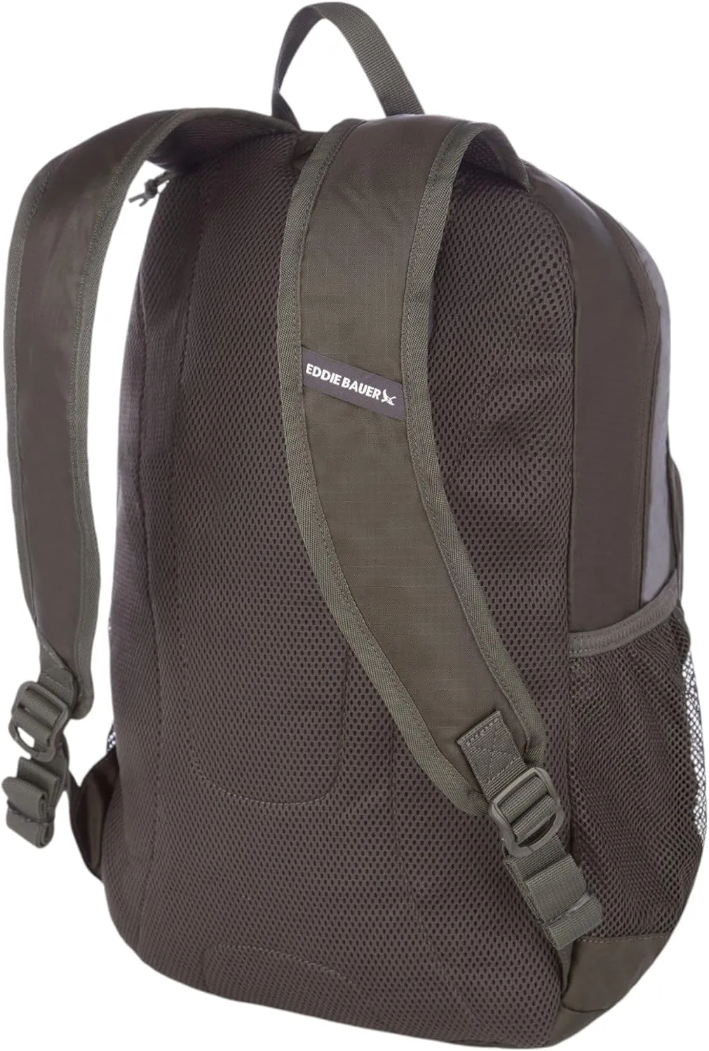Eddie Bauer Stowaway Packable Backpack-Made from Ripstop Polyester, Dark Forest, 30L
