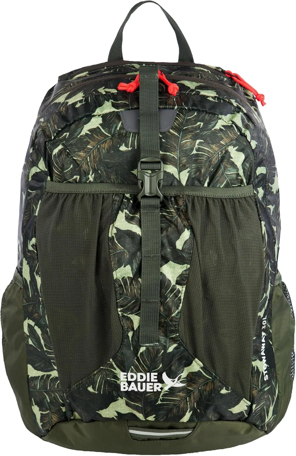 Eddie Bauer Stowaway Packable Backpack-Made from Ripstop Polyester, Dark Loden, 30L