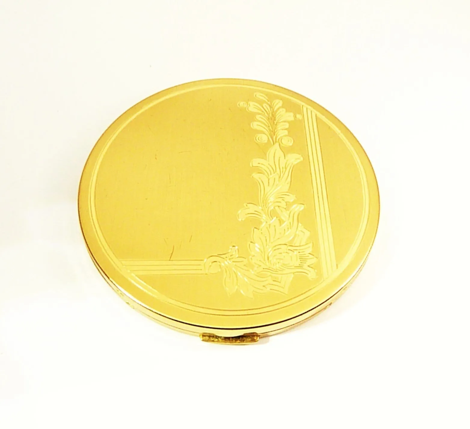 Elgin American Loose Powder Compact Vintage Pocket Mirror 1940s