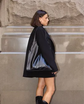 GEMMA SHOULDER BAG - BLACK