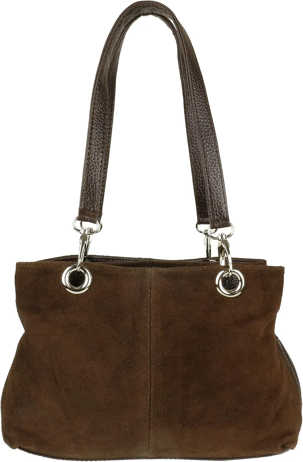 Girly HandBags Womens Italian Suede Leather Shoulder Bag