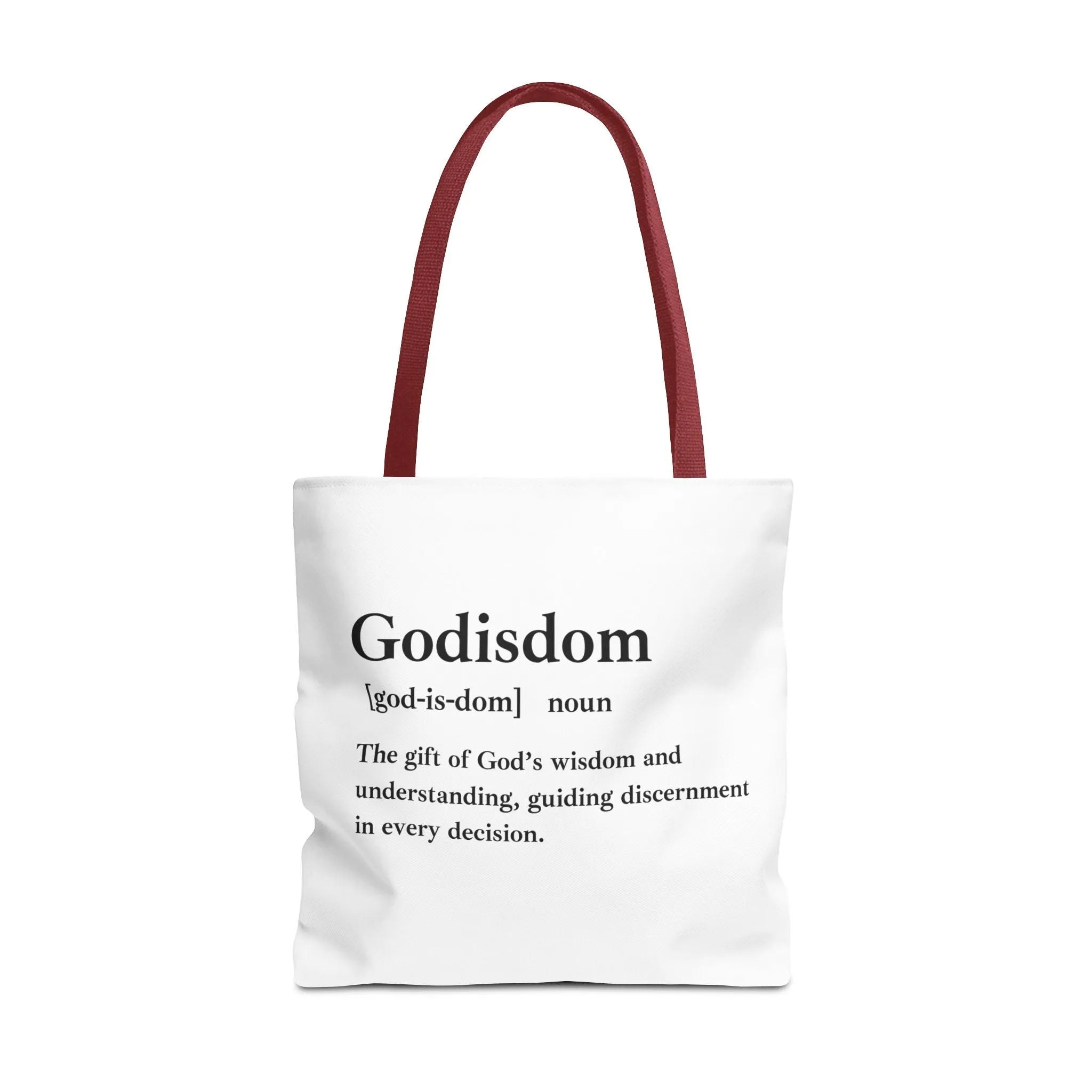 Godisdom Tote Bag - Custom Printed Stylish and Functional Tote