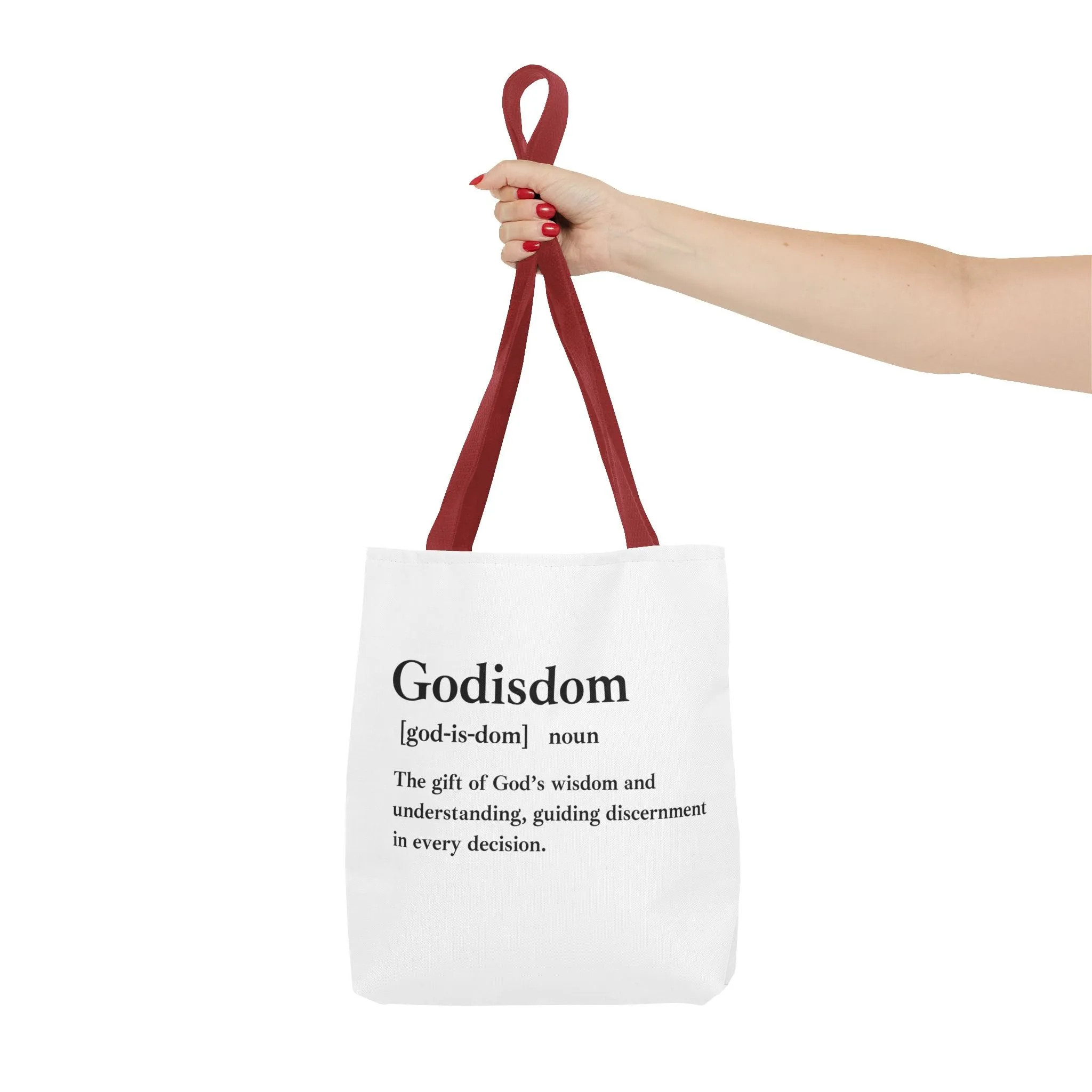 Godisdom Tote Bag - Custom Printed Stylish and Functional Tote