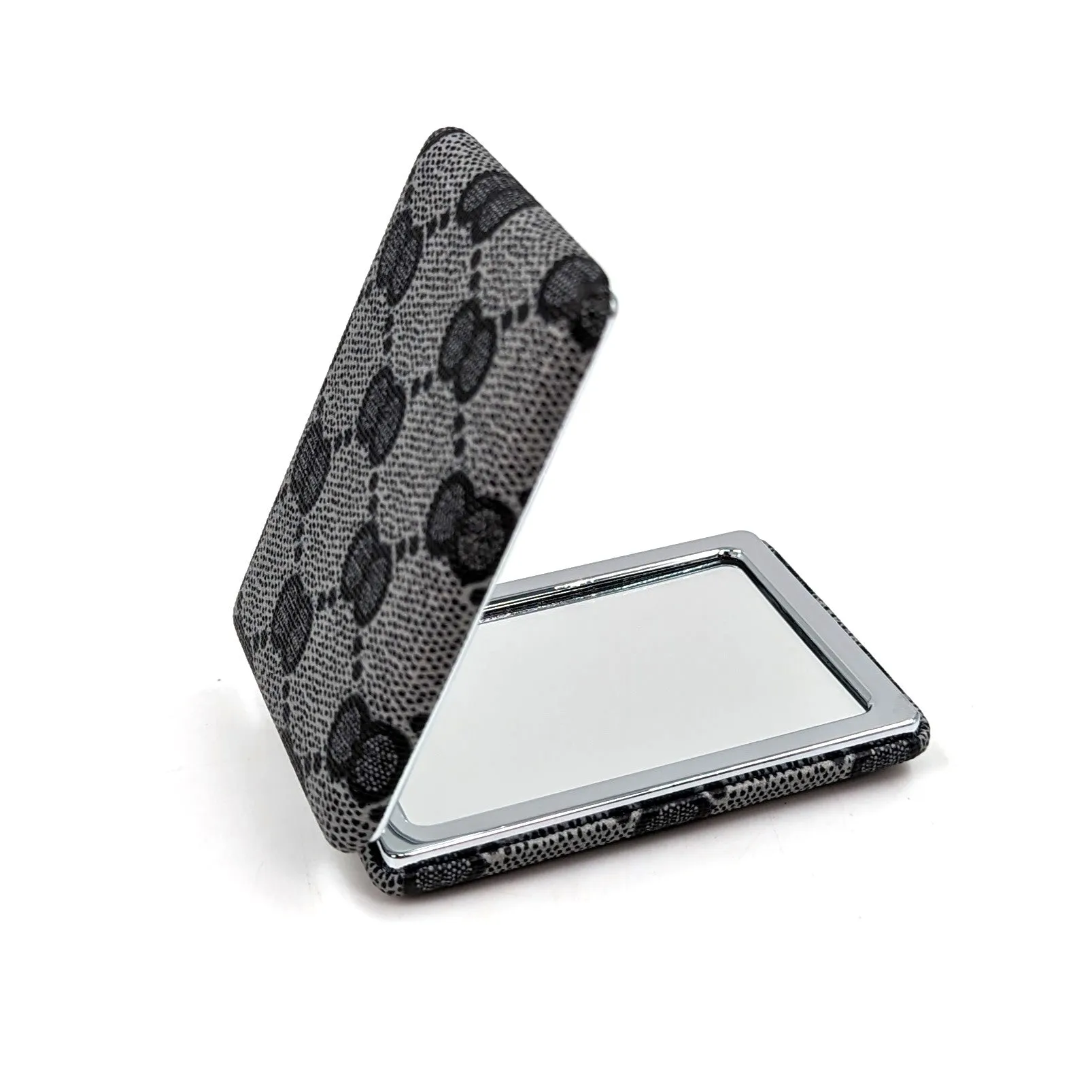 'Gucci' style rectangular compact mirror