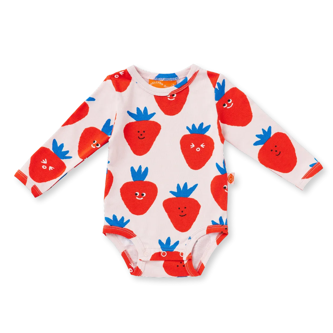 Halcyon Nights Berry Cosy Long Sleeve Bodysuit