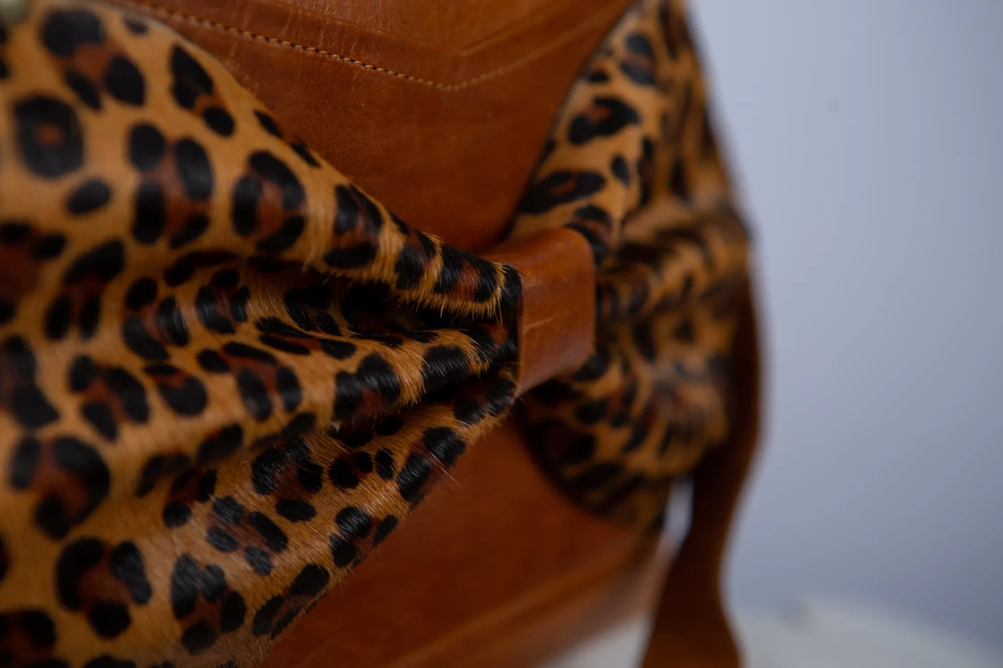 Janine Tote - Toffee with Jaguar Bow