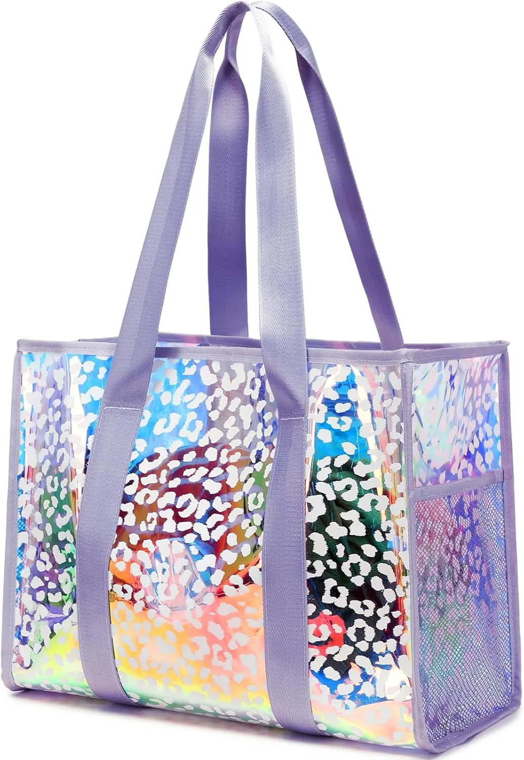 JIANYA Beach Bag, Tip-Proof Waterproof Pool Bag Shoulder Bag with Pockets for Work, Travel, Gym, Beach & Pool