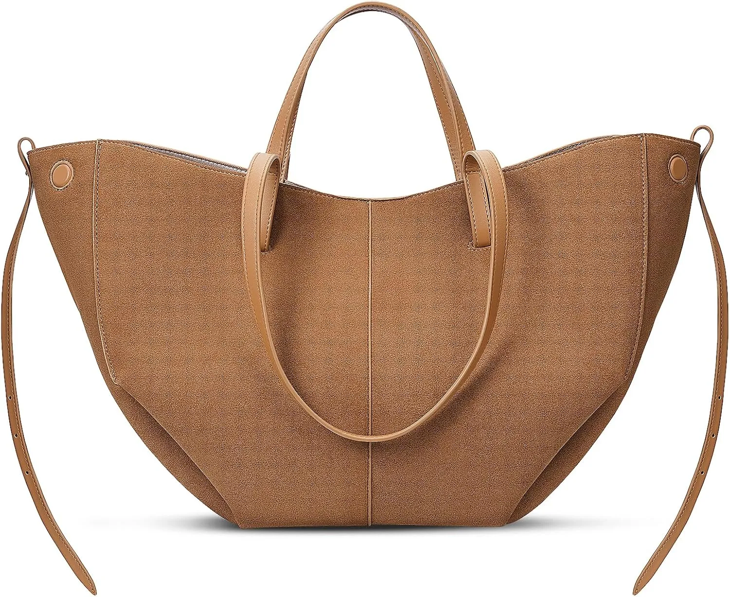 Juoxeepy Work Bag Faux Leather Tote Bag for Women Trendy Handbag Purse Fall Shoulder Bag with Magnetic Closure