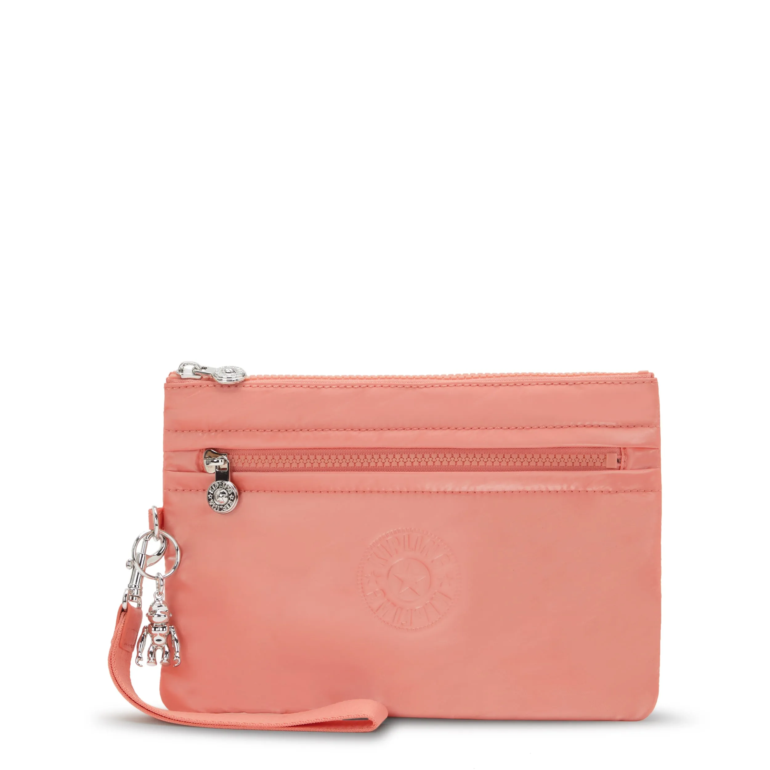 Kipling Fancy Peach Glam Large Flat Pouch C2I4806-S7W