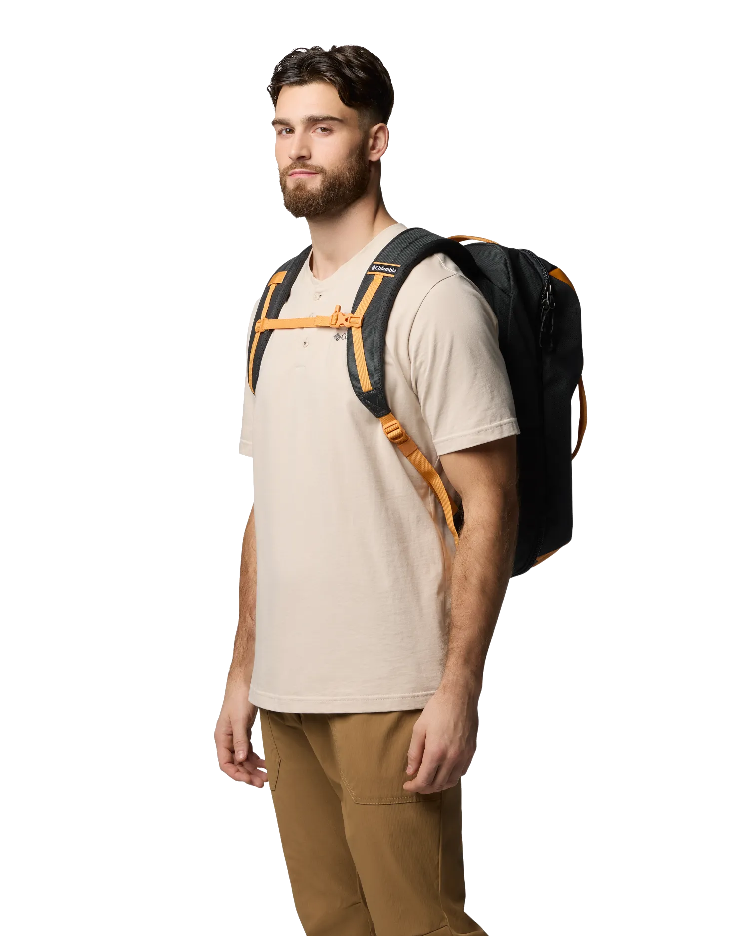 Landroamer Travel Backpack in Sunstone & Shark