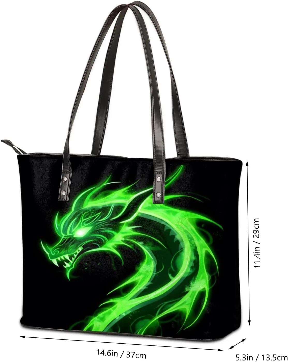 Leather Tote Bag for Women Handbags Laptop Shoulder Bag Large Tote Purse for Work Shopping Travel
