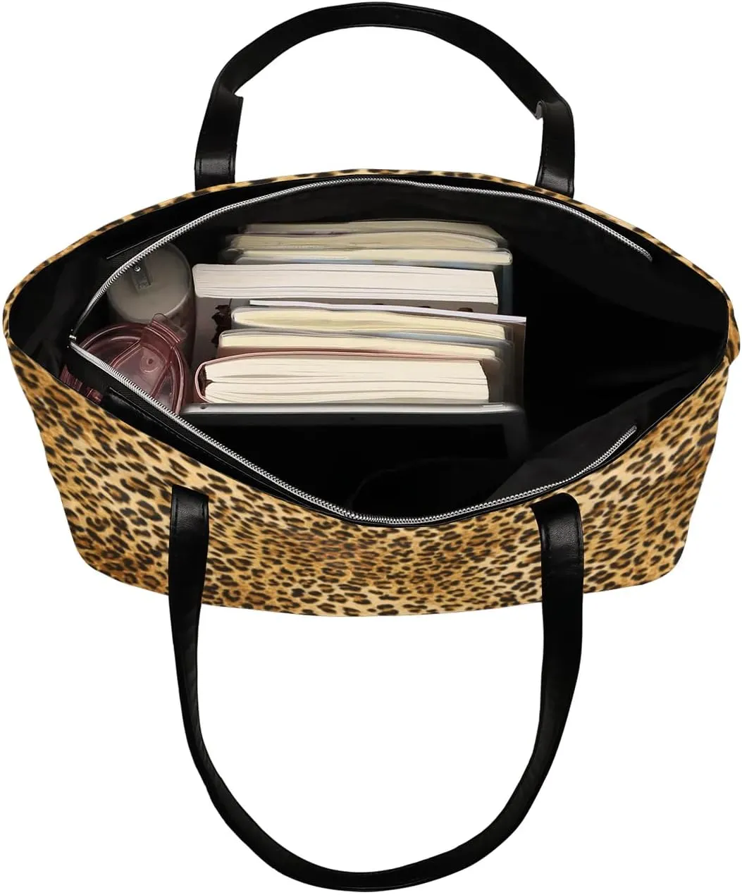 Leather Tote Bag for Women Handbags Laptop Shoulder Bag Large Tote Purse for Work Shopping Travel