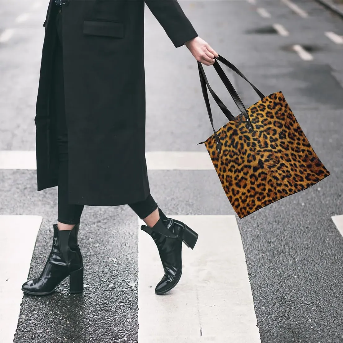 Leather Tote Bag for Women Handbags Laptop Shoulder Bag Large Tote Purse for Work Shopping Travel