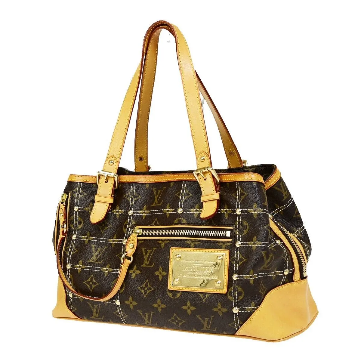 Louis Vuitton Rivette Shoulder Bag Studs