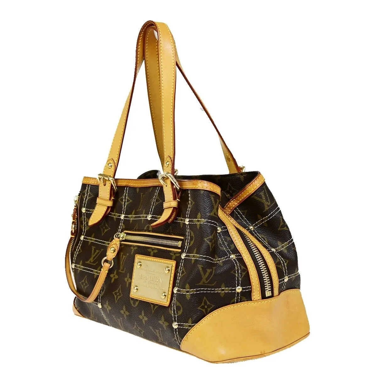 Louis Vuitton Rivette Shoulder Bag Studs