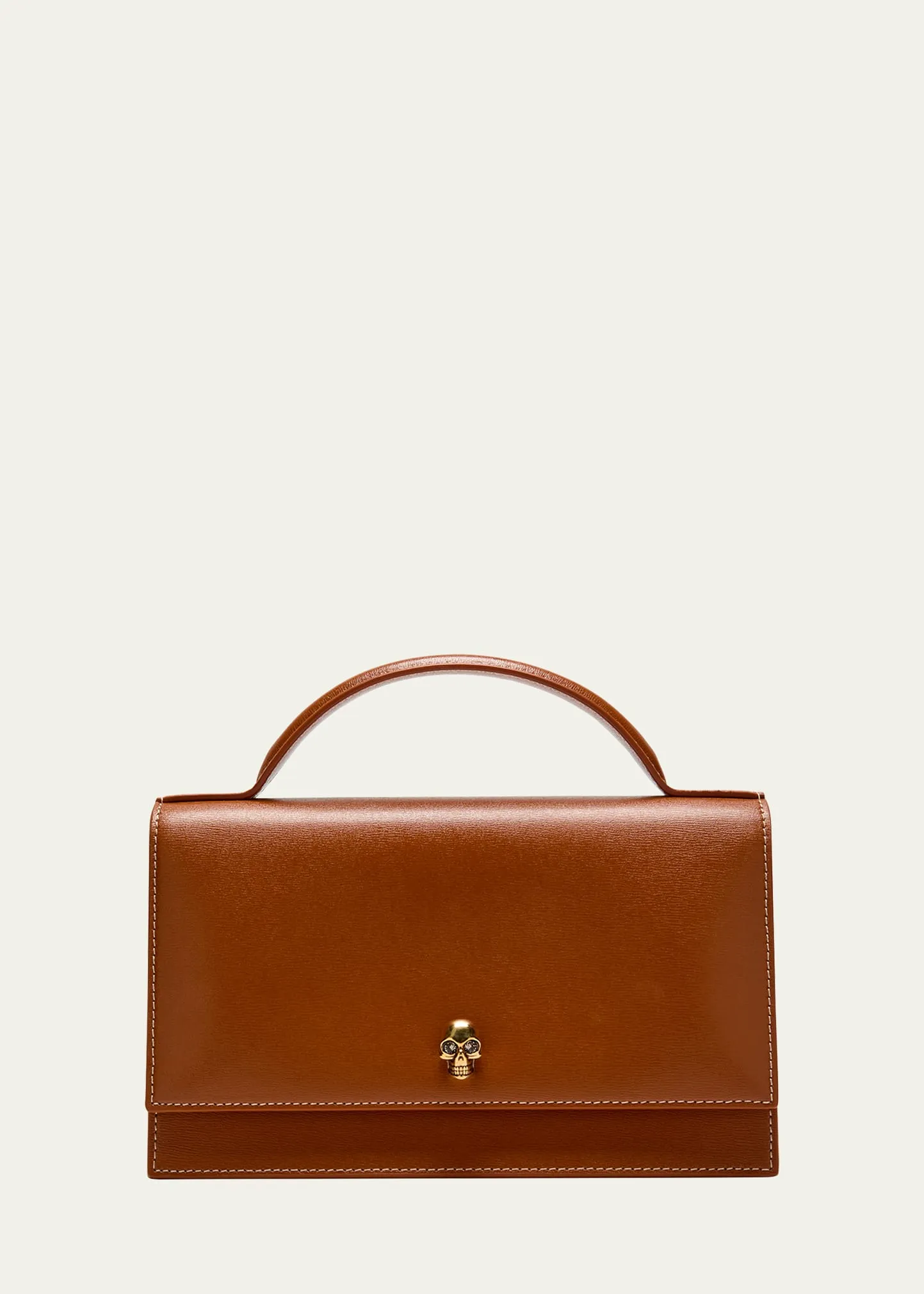 Medium Skull Top-Handle Bag