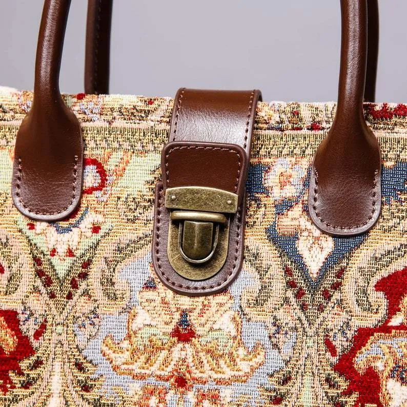 Mini Carpet Tote Golden Age Wine