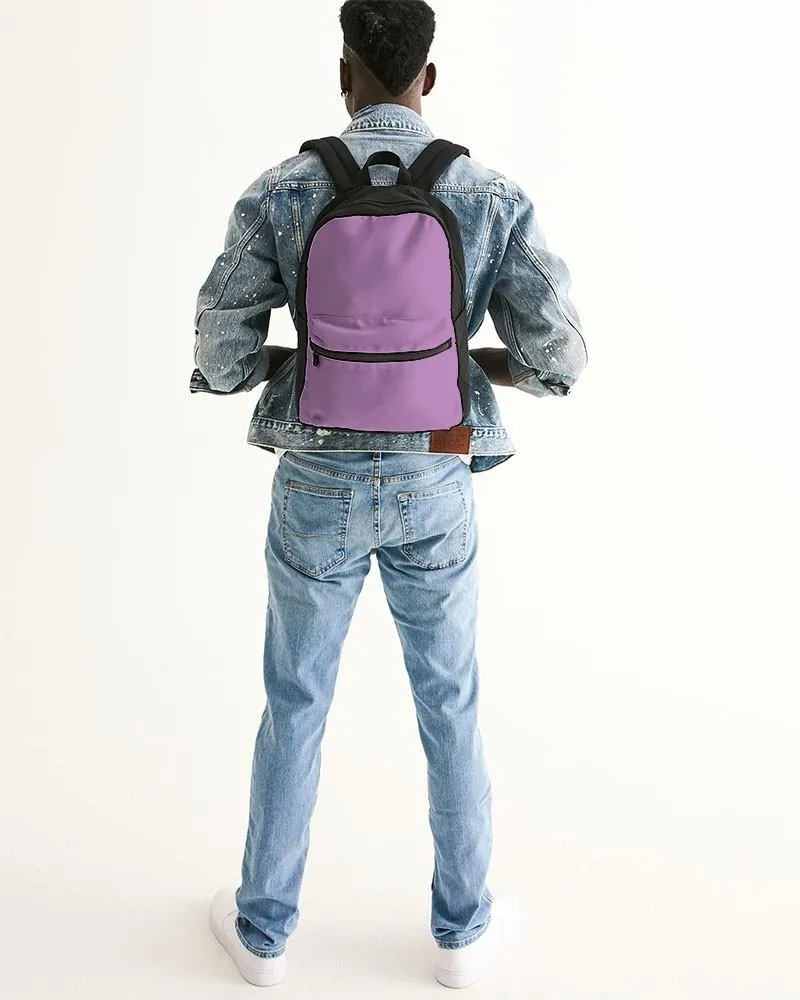 Pastel Purple Canvas Backpack | Bright Pastel Purple | C30M60Y0K0