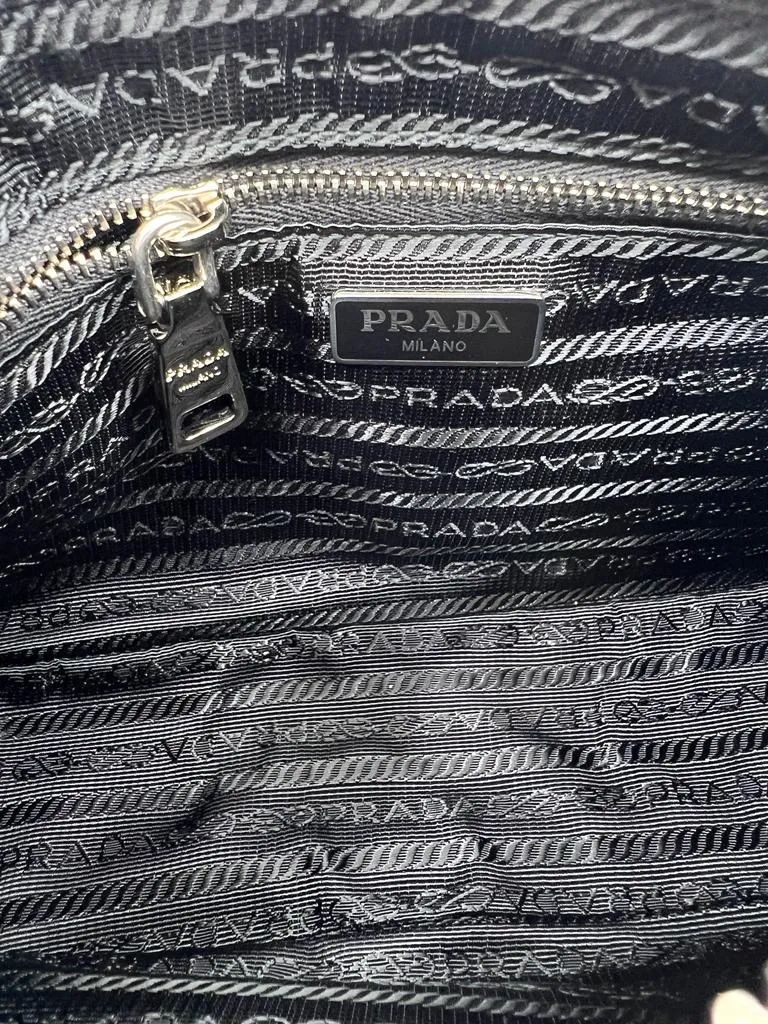 PRADA NYLON TESSUTO IMPUNTU QUILTED CROSSBODY BAG