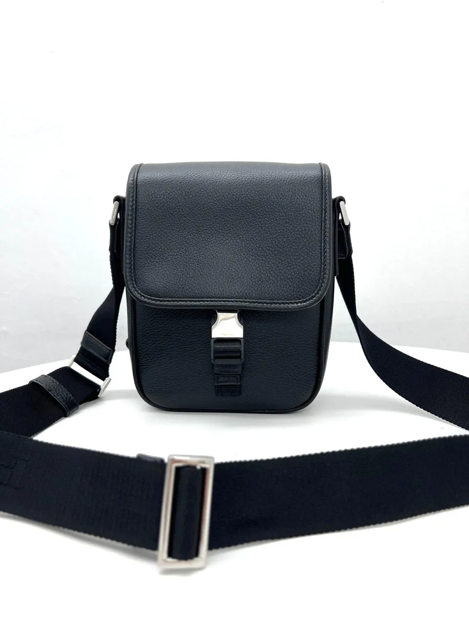 Prada Shoulder Bag Sapphire Leather