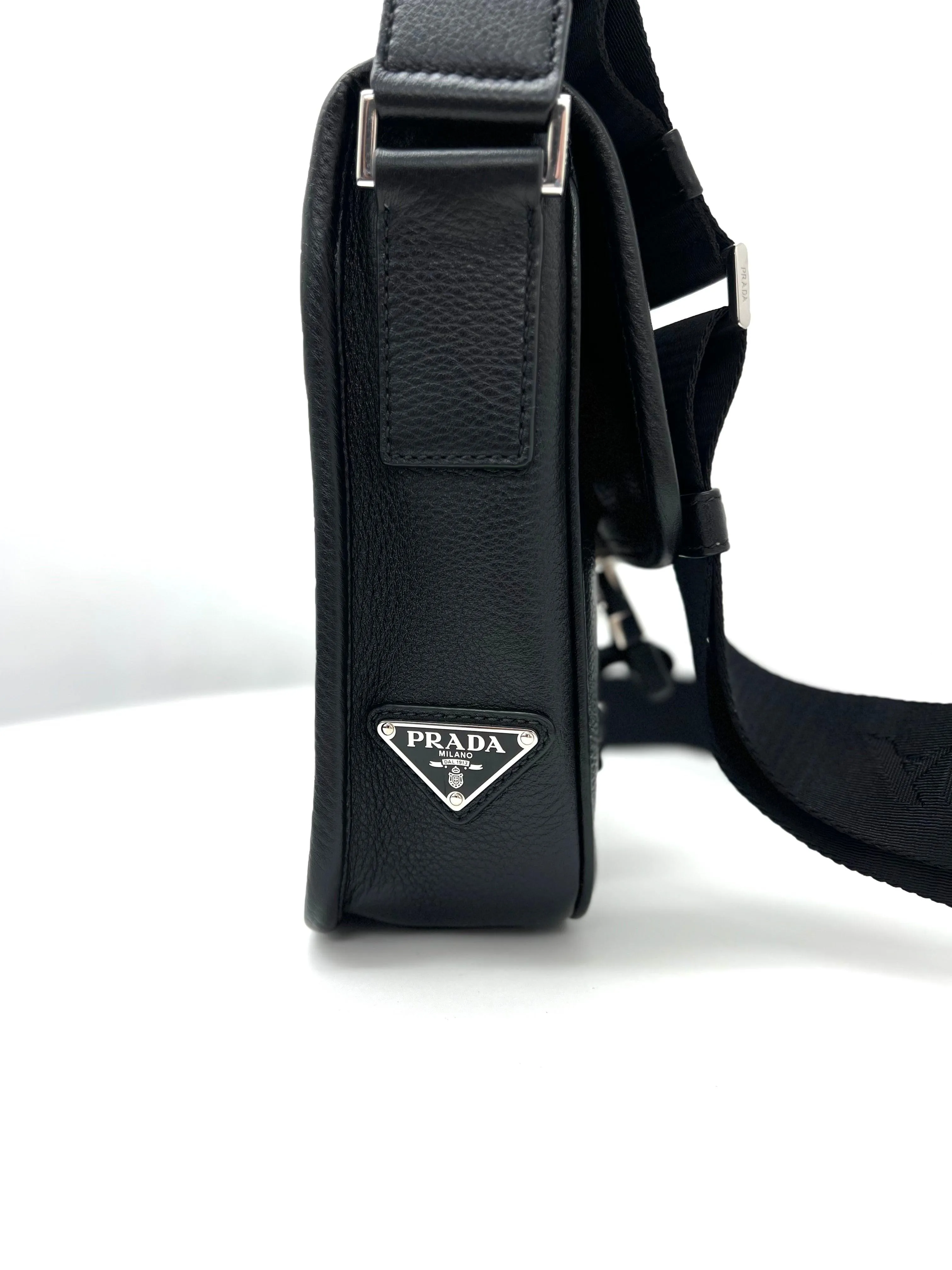 Prada Shoulder Bag Sapphire Leather