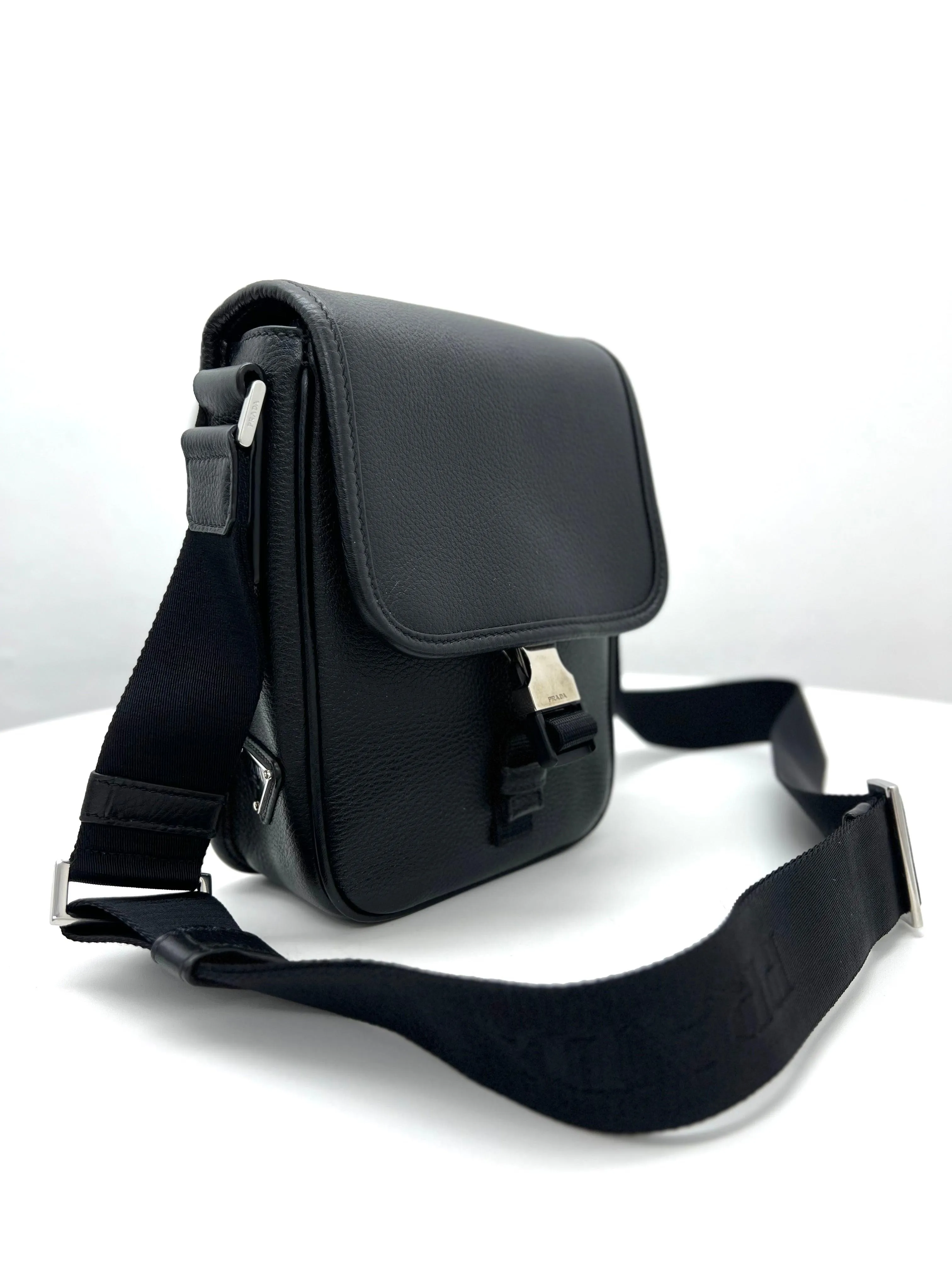Prada Shoulder Bag Sapphire Leather