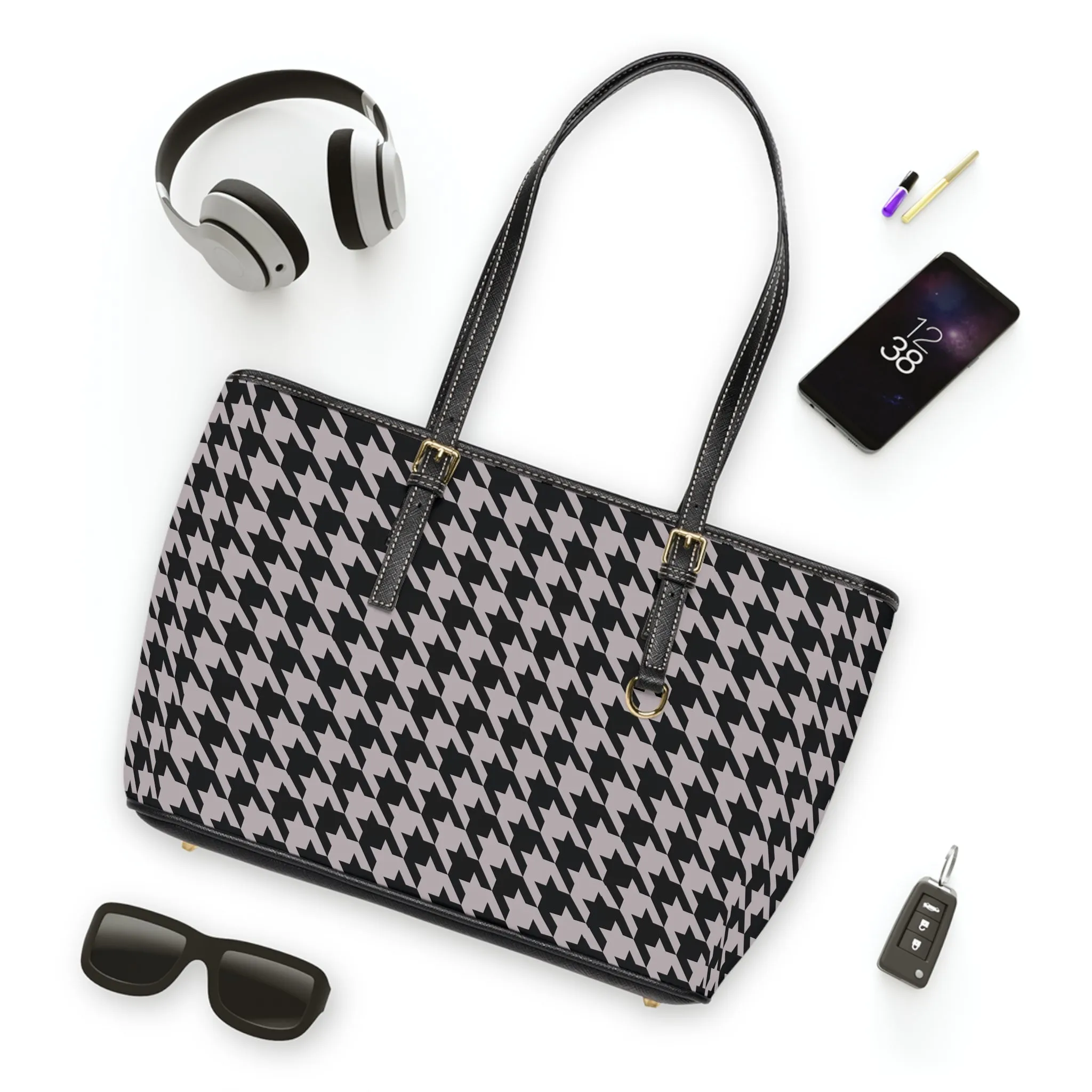 Presence PU Leather Shoulder Bag